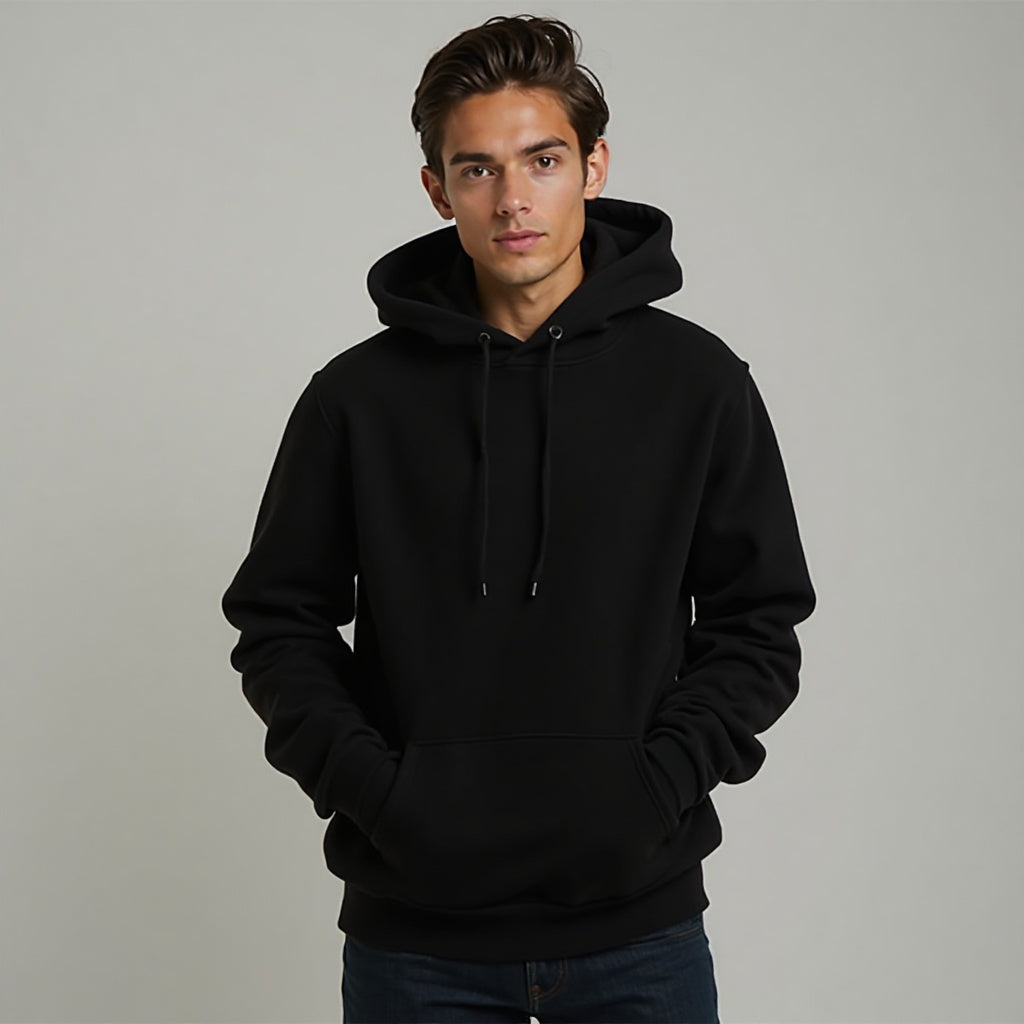 Imported Black Unisex Hoodie by Nexiffy