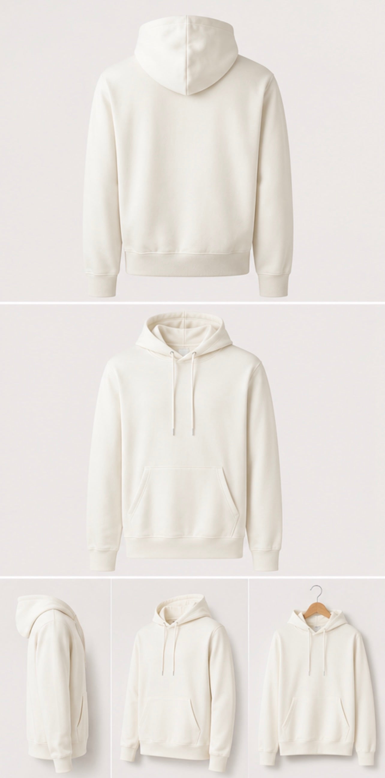 Imported White Unisex Hoodie by Nexiffy
