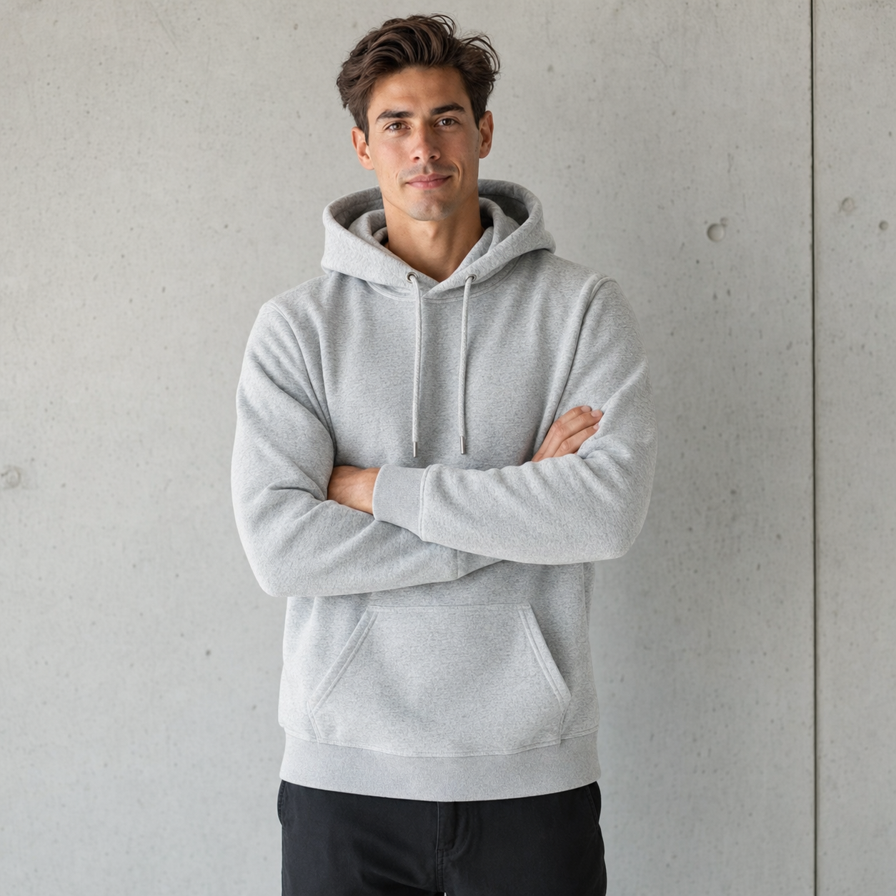 Imported Grey Unisex Hoodie by Nexiffy